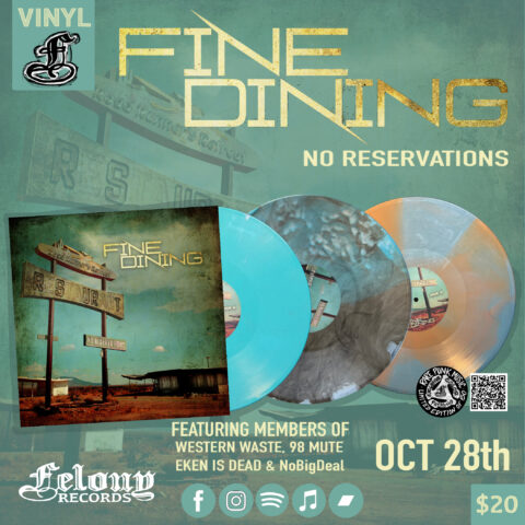 Fine Dining - No Reservations. 1st Pressing Vinyl